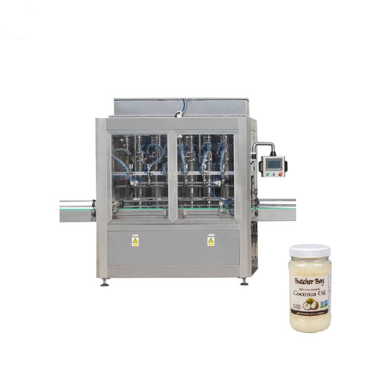 Control PLC 8 duze mașină de umplere a borcanelor de sticlă